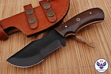 TRACKER 1095 HIGH CARBON STEEL TRACKER HUNTING KNIFE W/ MICARTA HANDLE - ZS 84 picture