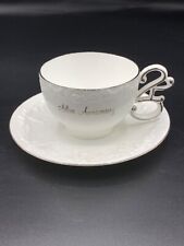Vintage Silver Anniversary Cup & Saucer Enesco 25th Anniversary picture