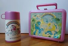 Vintage 1987 Hasbro My Little Pony Aladdin Plastic Lunch Box and Thermos 80s picture
