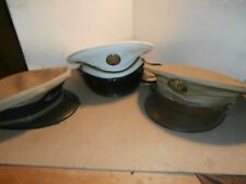 vintage Australian military hat/cap H.M.A.S Yarra 7 3/8 lot of 3 picture
