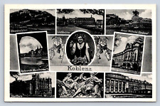 Vintage Postcard Koblenz Ehrenbreitstein Germany Stadthalle picture