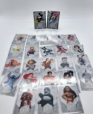 2023 Topps Chrome Disney Complete  Base Set of 100 Cards Mickey Mouse Mint picture