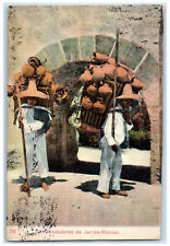 c1910 Arch View Jug Sellers Taking Photos Mexico Antique Posted Postcard picture