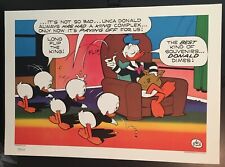 Donald Duck Gold Key Comics Pop Art Lithograph 1968 Carl Barks Disney Nephews picture