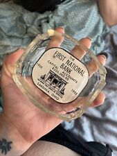Antique Ashtray The First National Bank Sardina Ohio picture