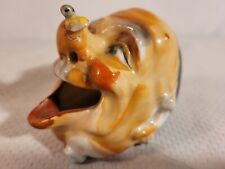 Vintage Tilso Clown Face Bee Nose Cigarette Cigar Ashtray Head Figurine Japan picture