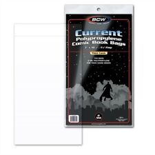 Case of 1000 BCW Thick Current / Modern Comic Book Archival Poly Bags 7 X 10 1/2 picture