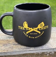 THE SALTY CHEFS FOOD WITH ATTITUDE EST. 2022  NEW YORK 14 OZ MUG picture
