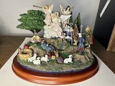 Danbury Mint Nativity SHEPHERDS CAMP picture