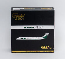 Gemini 200 Reno Air MD-87 1:200 airline model very good picture