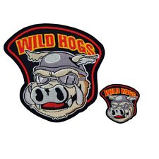 Wild Hogs Jacket Vest Biker Back Patch  2pc -12