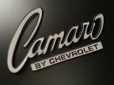 Camaro by Chevrolet Embroidered Iron on Logo Patch (Silver) 9.5