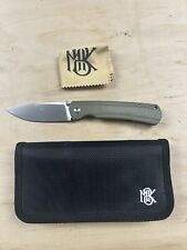 Monterey Bay Knives MBK Old Guard - OD Green Micarta / Ti - M390 picture