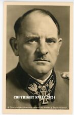 German WW2 Sepp Dietrich Hoffmann Photo Postcard 100% Original & Correct picture