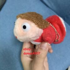 4in Ponyo By The Cliff Ponyo Princess Soft Plush Doll Cute Backpack Pendant picture