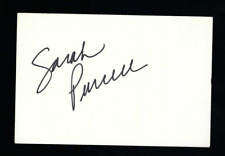 Sarah Purcell signed autograph 4