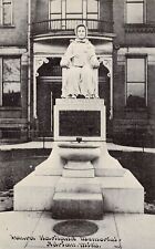 Adrian MI Michigan Laura Haviland Memorial Lenawee County Statue Vtg Postcard A4 picture