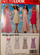 New Look Simplicity 6046 Misses Design Your Own Sun Dress Two Lengths Size 4-16 picture