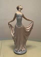 Vintage Lladro Ballet Dancer Ballerina Lady Porcelain Figurine #5050 With Box picture