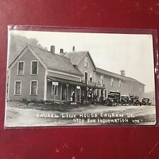 CANAAN LINE HOUSE RPPC CANAAN VERMONT RARE CANADA picture