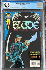 Blade: The Vampire-Hunter #1 (Marvel Comics 1994) CGC 9.6 White Pages WP picture
