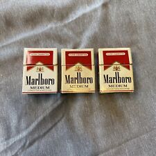 Vintage Marlboro Mini Cigarette Pack Box Stick Matches picture