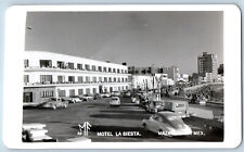 Mazatlan Sinaloa Mexico Postcard Motel La Siesta c1950's Unposted RPPC Photo picture