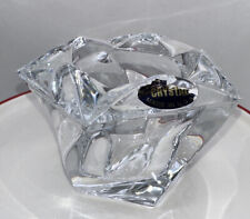 Partylite – Windswept Votive Holder – 24% Lead Crystal Preowned picture