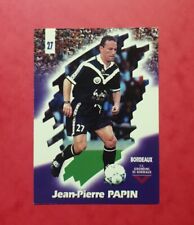 JEAN-PIERRE PAPIN #27 BORDEAUX 1997-1998 PANINI FOOT CARDS 98 FRANCE picture