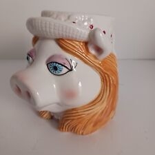 Vintage SIGMA Miss Piggy Mug Cup Ceramic Jim Henson Muppet Taste Setter 14oz  picture