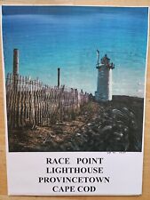 Race Point Lighthouse Provincetown Cape Cod Ltd Ed Poster DB 99'  23/25  15x11