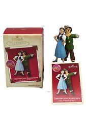 DOROTHY AND SCARECROW 2002 Hallmark Keepsake Ornament The Wizard of Oz Box picture