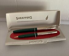 Sheaffers 1960s Pen & Mechanical Pencil Set and Box Vintage Pen Set Made in USA picture