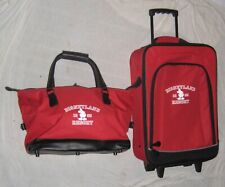 2005 'Disneyland 1955 Resorts' Canvas Mickey Luggage Set - Duffel & Rolling Bag picture