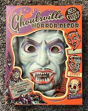 Ghoulsville Horror Decor Retro A-Go-Go Giant Vacuform 3D Mask BLOOD OF DRACULA picture