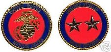 USMC MARINE CORPS TWO STAR MAJOR GENERAL CHALLENGE COIN picture