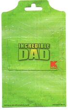 Kmart 2008 Incedible Dad Green Hulk Gift Card With Backer No $ Value Collectible picture