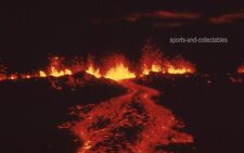 Hawaii - c1950s Amateur 35mm Slide - Volcanic Activity / Lava Flow - Anscochrome picture