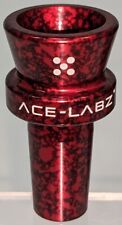 Ace-Labz TITAN-BOWL 14mm Metal Unbreakable Slide 5 Hole Stem Red Camo picture