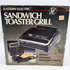 Eastern Electric Sandwich Toaster Grill Black SM900 Open Box picture