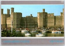 Continental Size Postcard - Caernarfon Castle - Gwynedd - Wales United Kingdom picture