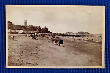 Vintage EAST CROMER BEACH & PIER Photo-Type 1931 Norfolk Postcard # 213573 picture