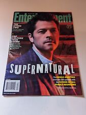 Entertainment Weekly Magazine Supernatural Misha Collins autograph - B8 picture