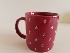 Beautiful Red Floral Vintage Coffee Mug - Japan  picture
