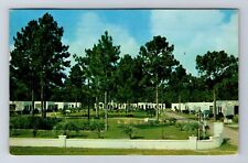 Perry FL-Florida, Perry Motor Court, Advertising, Antique Vintage c1954 Postcard picture