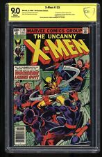 X-Men #133 CBCS VF/NM 9.0 Signed Chris Claremont Newsstand Variant Marvel 1980 picture