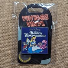 Alice in Wonderland Pin 2019 Disney Parks Vintage Vinyl Record LE 3000 picture