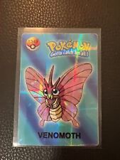 Venomoth #1349 Pokémon Vintage 90's Prism Vending Sticker Bandai Cardass 15 picture