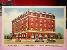 Hotel Humboldt winnemucca Nevada center of new gold mining activity Curt Teich picture