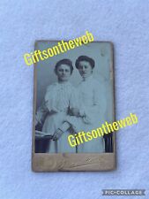 1904 Two Women Ladies Affectionate Gay Int Lesbian LGBT old ORIGINAL photo picture